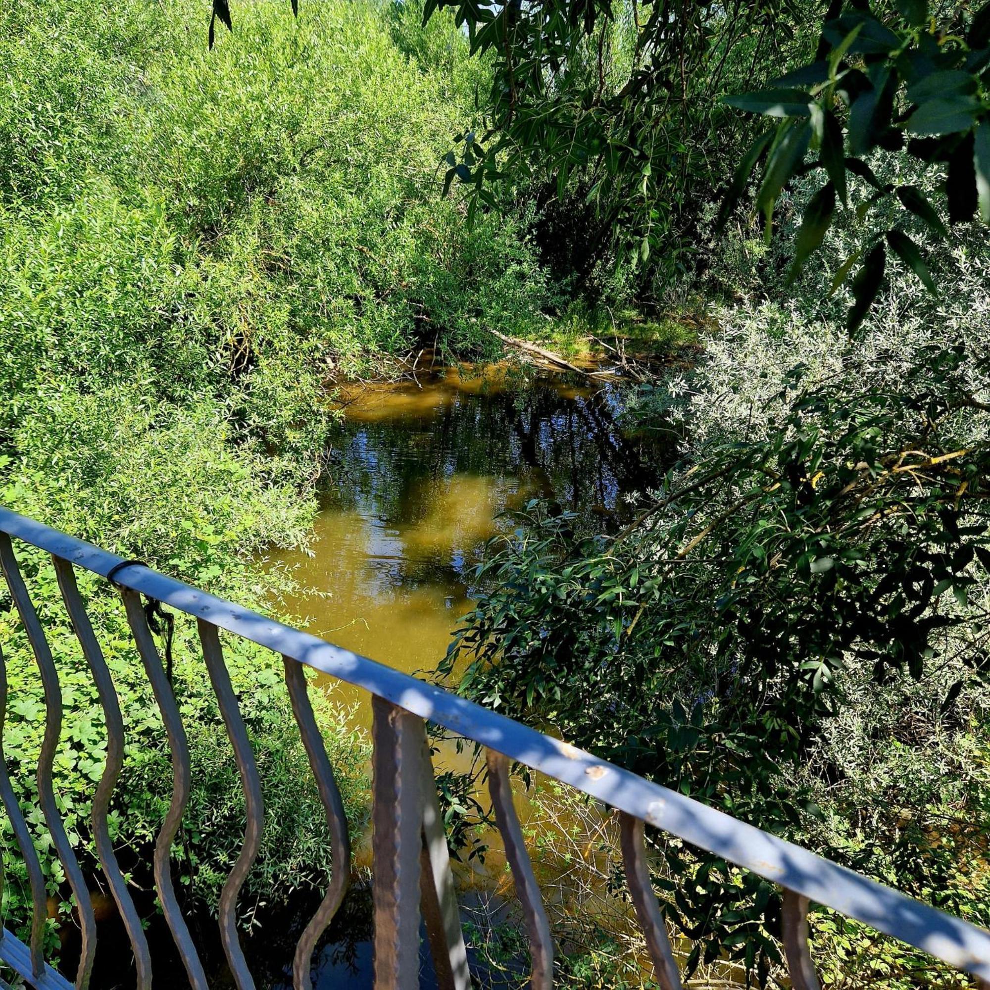 Casa Rural sobre el Rio y con Piscina Huerta  Exterior foto