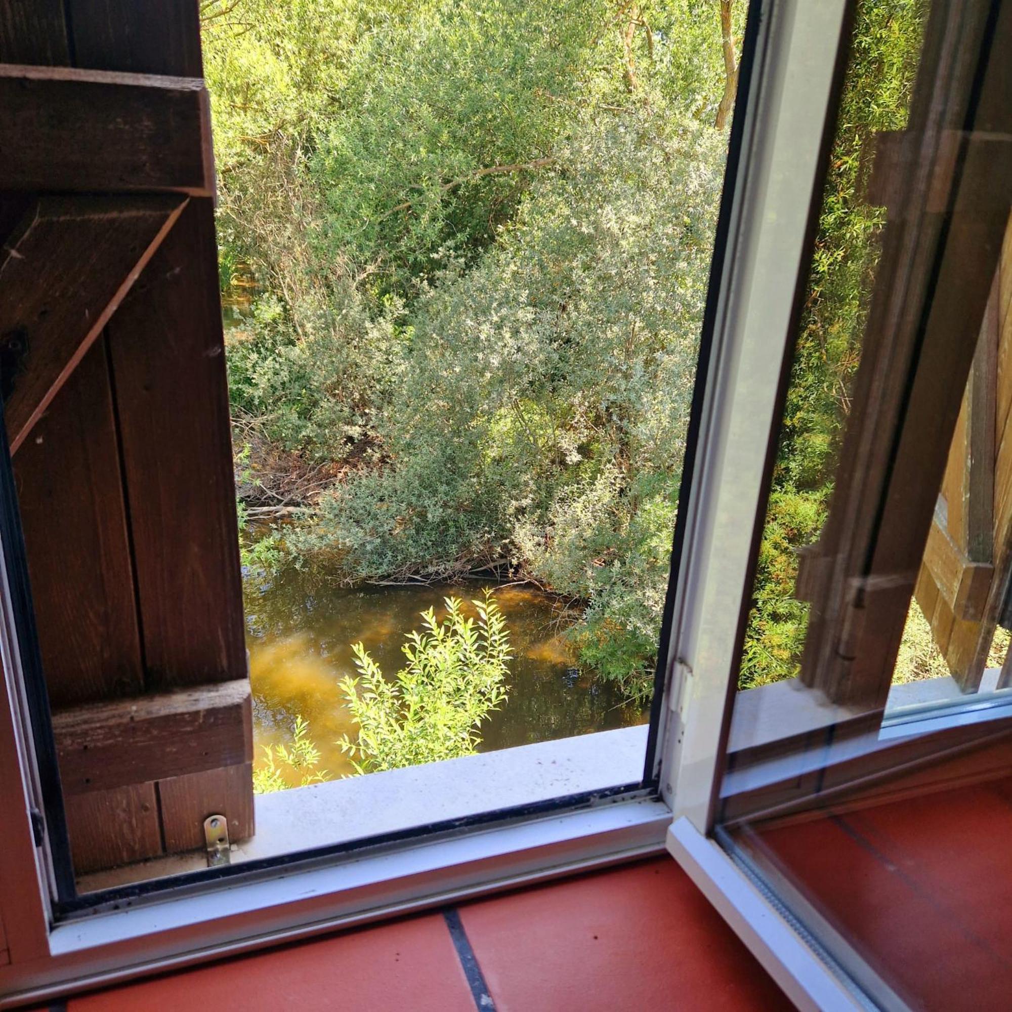 Casa Rural sobre el Rio y con Piscina Huerta  Exterior foto